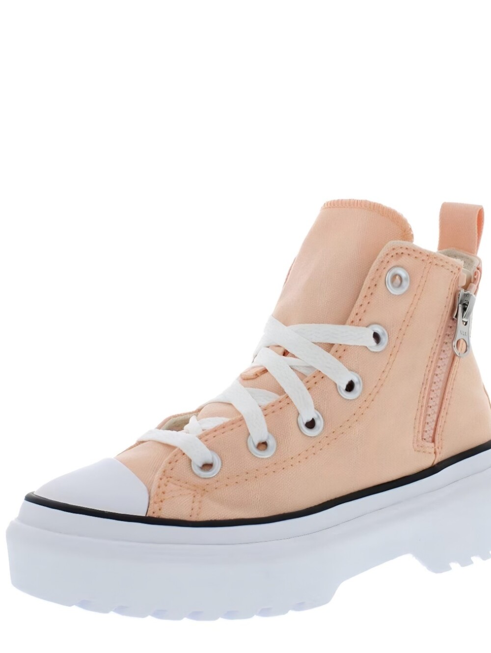 Converse Chuck Taylor All Star Platform HighTop Peach Canvas Zipper US Wmns 7.5